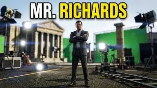 GTA V | Mission: Mr. Richards | Michael Takes Control of the Set