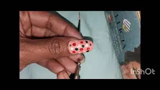 Easy Nail art design with safety pin at tutorial step by step #2025shortvideo #◀️__subscribe💞&hearts;️&hearts;️&hearts;️