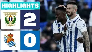 CD LEGAN&Eacute;S 2 - 0 REAL SOCIEDAD B | RESUMEN LALIGA HYPERMOTION