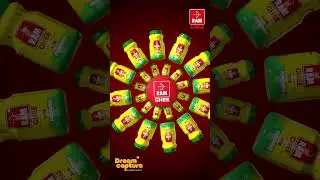 Ram Ghee Product Advertisement 04 #3D #3DAnimation #animation #CGI #CGIFlims