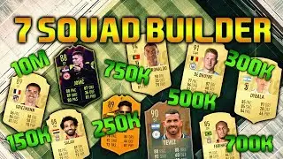 FIFA 19 SQUAD BUILDER 150K 250K 300K 500K 700K 750K 10M SQUAD BUILDER FUT CHAMPIONS FIFA 19