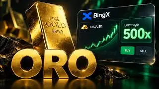 C&oacute;mo tradear el ORO (gold) con 500x y bajas comisiones en BingX