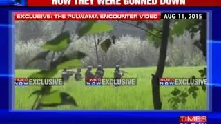 Caught On Cam | Indian Army Fights Militant at Pulwama