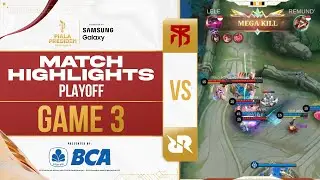(MLBB WOMEN) MATCH HIGHLIGHT -  MBR DELPHYNE VS RRQ MIKA -  GAME 3 - PLAYOFFS