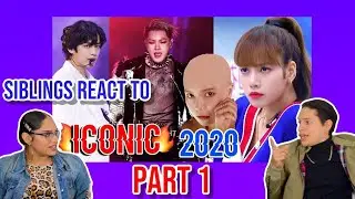 Siblings react to The MOST ICONIC KPOP MOMENTS OF 2020! that had me shook PART 1| FEATURE FRIDAY ✌