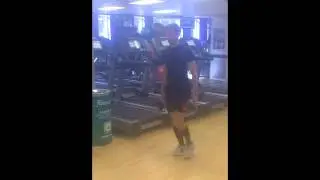 lunge walking DB - Kennington Personal Trainer