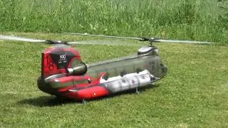 Boeing Chinook HC4 RAF Scale 1:11 Vario Helicopter RC Model 2018