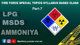 FIRE FORCE SPECIAL TOPICS SYLLABUS BASED CLASS 2021
