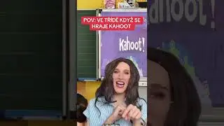 HRAJETE VE &Scaron;KOLE KAHOOT ?😆💙 #funny #humor