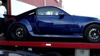 Martin's 2008 Nissan 350Z Greddy Twin Turbo (Leaves Body Shop after 2 Yrs.)