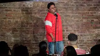 Vishnu Vaka at Stress Factory Comedy Club, NJ | Ohio State vs. Michigan