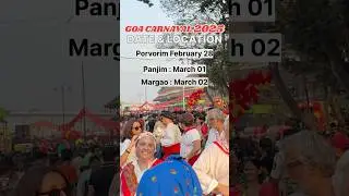 Goa Carnival 2025 | Carnival Festival in Goa 2025| Vlog | Goa trip #goa #carnival
