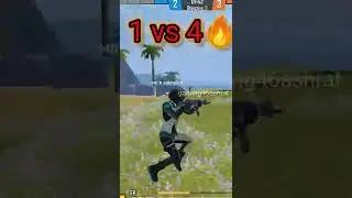 1vs4🔥gameplay💓||gaming 46 ashraf
