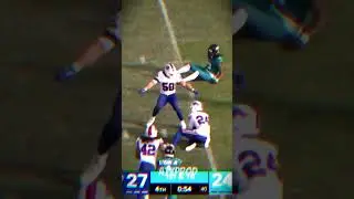 Cole Bishop Interception for GAME...  #nfl #shorts #football