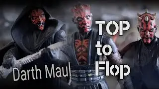 Best to Worst Darth Maul STAR WARS 3.75 figures | Top To Flop #12