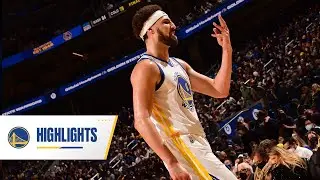 Klay Thompson Got Buckets in His First Game Of Season | Jan.  9, 2022