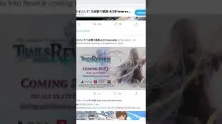 Trails to Azure, Nayuta No Kiseki, & Hajimari Localization | ALL PLATFORMS OFFICIAL CONFIRM! #Shorts
