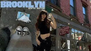 Brooklyn in Winter ☕🤎 cafes, thrifts, resolutions + cozy day in my life