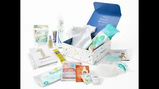Unboxing Walmart Registry Baby Box