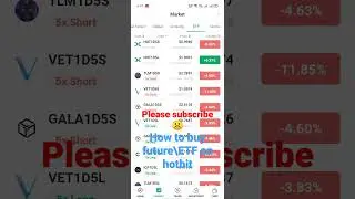 #hotbit #etf #cruptocurrency #future how to buy etf in hotbit
