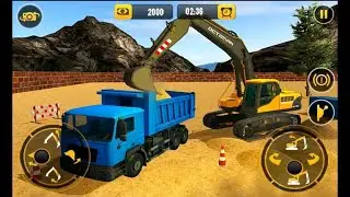 Heavy Excavator Crane Builder  Android Gameplay