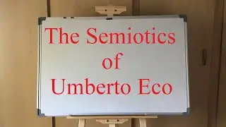 The Semiotics of Umberto Eco | L.C. Lupus (Unisa | Theory of Literature - THL2601)