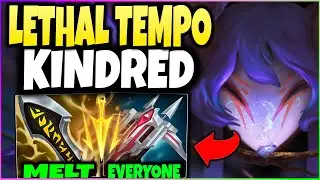 Lethal Tempo Kindred Is The ULTIMATE Carry In Season 16! (Lethal Tempo + Crit Buffs = OP!)