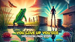 You Give Up You Die - Inspiring Frog Story