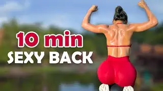 10 Min Slim & Defined Back + Posture Correction (no equipment)