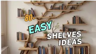 80+ EASY DIY WOODEN WALL SHELVES IDEAS