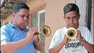 भान्जा @susilpariyar  🎺सॅगको मिठो सम्झना.! #ramchandrasewa #sanaialav #lamjungpanchebaja