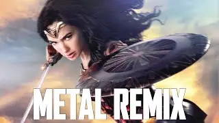 WONDER WOMAN Theme (feat. Justice League Theme) | GUITAR REMIX