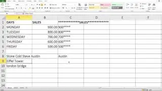 Excel Formulas and Functions : How to extract character from the text's?