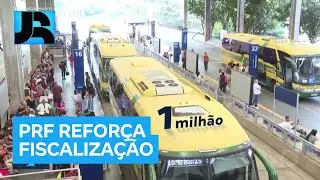 Polícia Rodoviária Federal reforça a fiscalização de ônibus nas rodovias federais