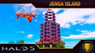 Halo 5 Custom Game : Jenga Island