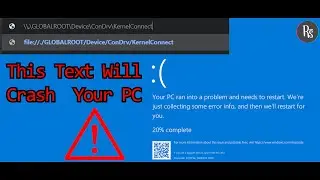 This Path will Crash your Computer | [C:\con\con] In Windows 10