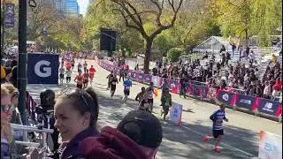 2024 NYC Marathon finish line 2:57