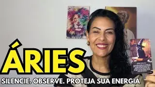 ♈ÁRIES | PODER SILENCIOSO, ESTRATÉGIA E PESSOAS SUGANDO SUA ENERGIA | Leitura Intuitiva