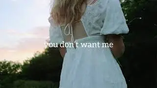 Vit Flicka - You Don't Want Me (Official Lyric Video)