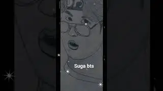 bTS suga drawing #easy#drawing #art #sketch #sugabts