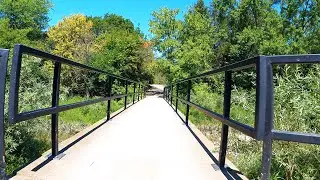 Finch Corridor Trail - Keele St to G Ross Lord Park - Narrated Bike Ride