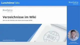 Lunchtime Talk |  Verzeichnisse im Wiki abbilden