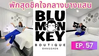 EP.59 Blu Monkey Boutique Bangsaen: ที่พักสุดชิคใจกลางบางแสน