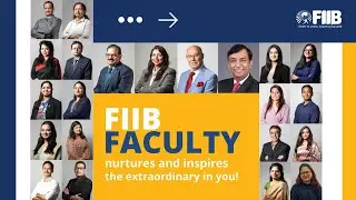 FIIB Faculty nurtures and inspires the extraordinary in you!