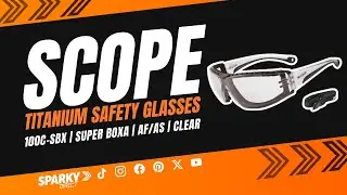 Scope 100C-SBX | Защитные очки Super Boxa Titanium AF/AS