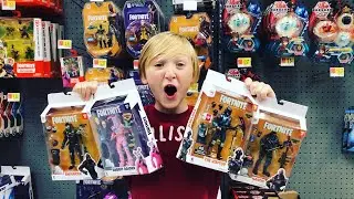 FORTNITE TOY HUNTING & Shopping For The Ultimate Fortnite Battle Royale Birthday Party #FORTNITEIRL