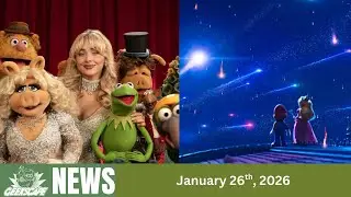 Geekscape News: Mario Trailer, He-Man Trailer Reactions, Muppets and More (1/26/26)