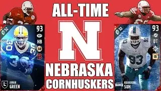 All-Time Nebraska Cornhuskers Team - Ahman Green and Ndamukong Suh! - Madden 17 Ultimate Team