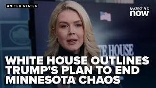 White House Press Secretary Karoline Leavitt outlines Trump's plan to end chaos in Minnesota