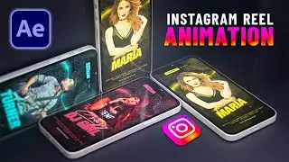 Instagram Reels & Story Animation in After Effects | Beginner Tutorial | AE Template